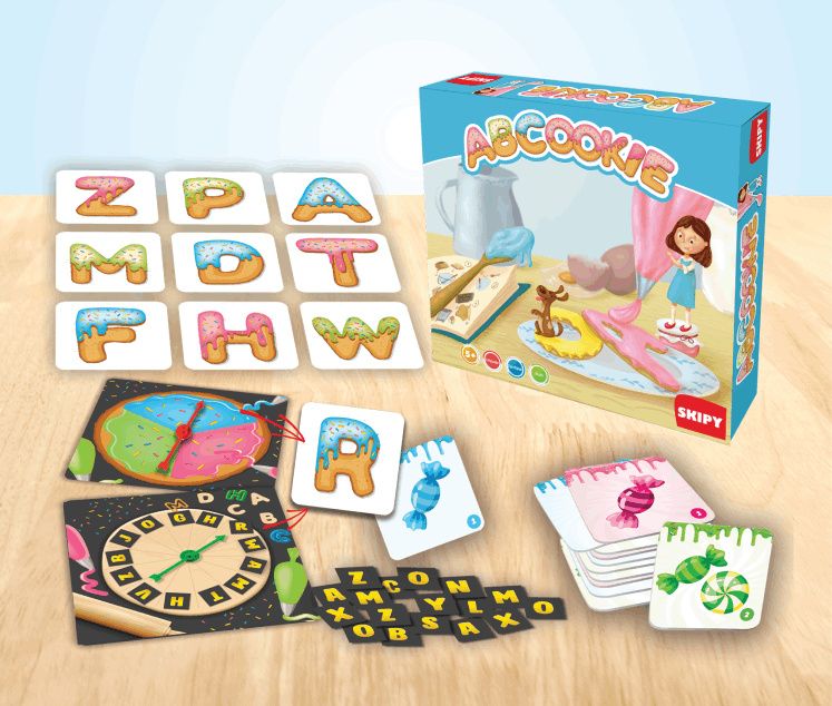 board game - abc cookies